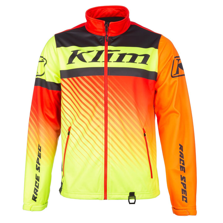 Klim Revolt Jacket - Fiery Red - Hi-Vis