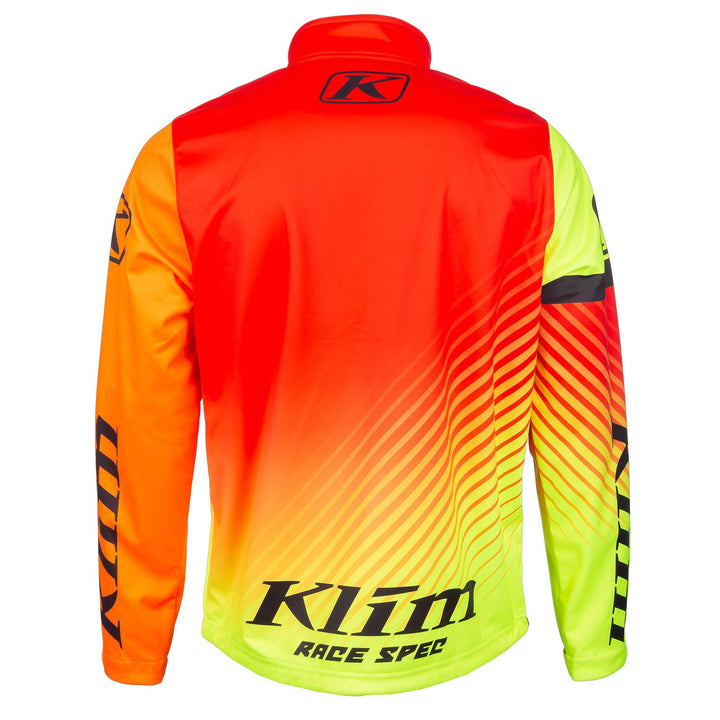 Klim Revolt Jacket - Fiery Red - Hi-Vis