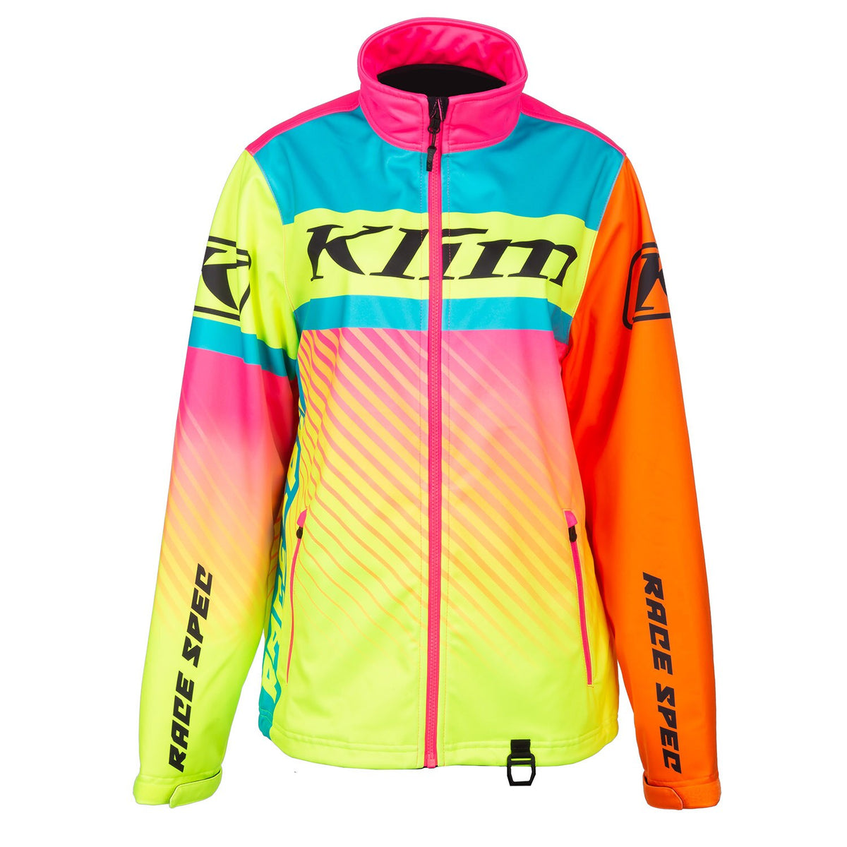 Klim Revolt Jacket - Knockout Pink - Hi-Vis