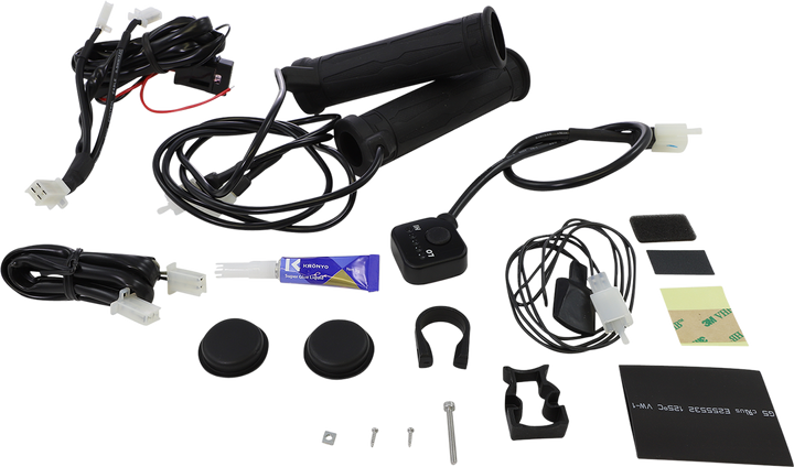 Koso North America 5 Level Thumb Throttle Heated Grips