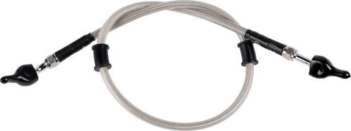 Moose Offroad H01-1-025/P Stainless Steel Brake Line