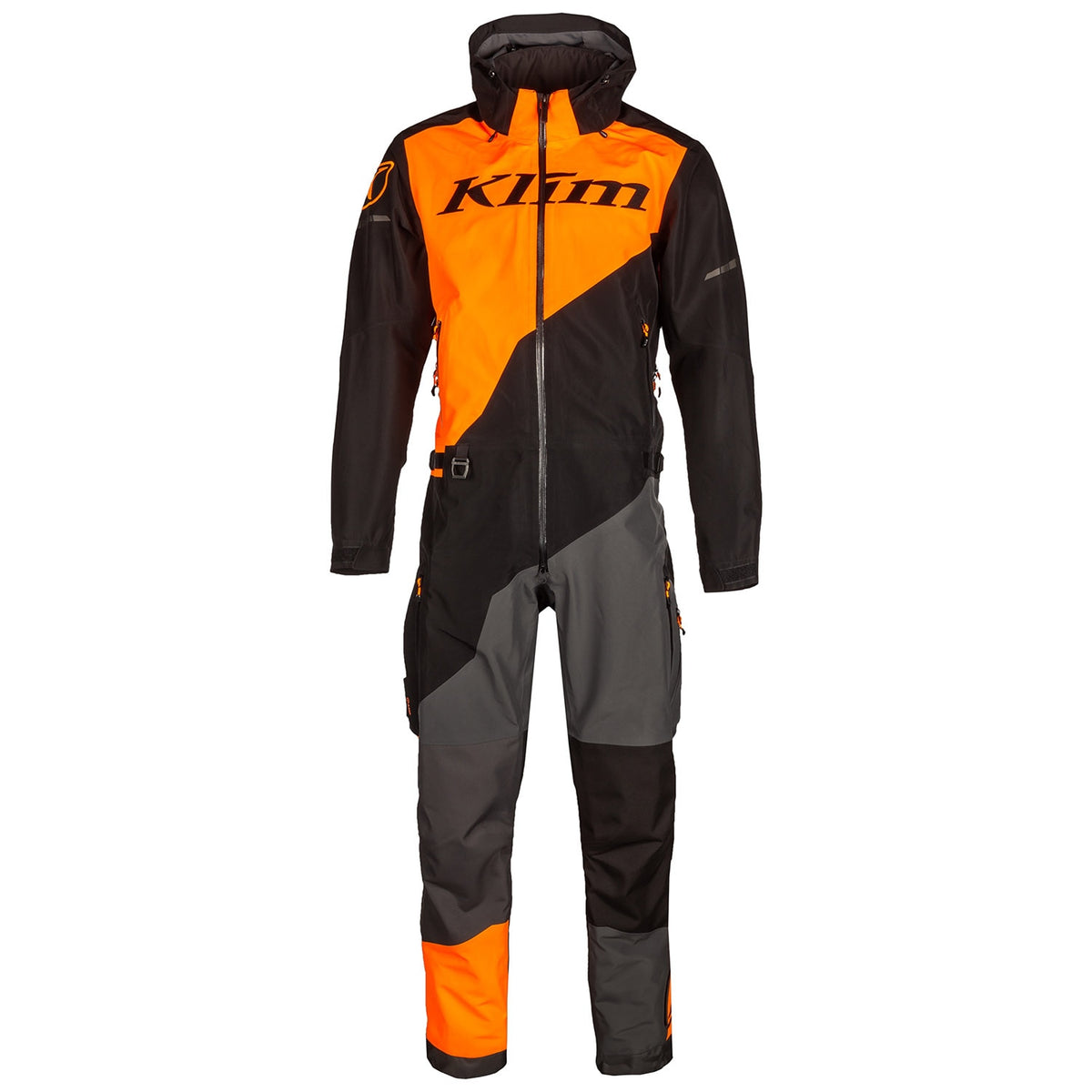 Scout One-Piece - Black - Strike Orange