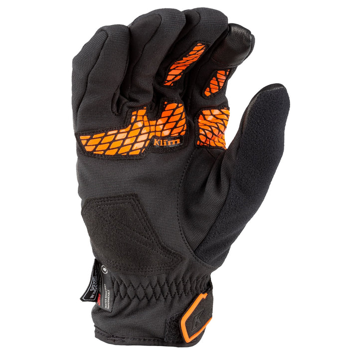 Inversion Insulated Glove - Asphalt - Strike Orange