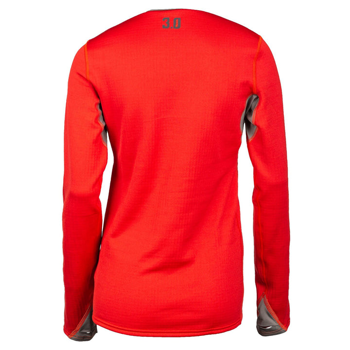 Solstice Shirt 3.0 - Chili Pepper - Castlerock Gray