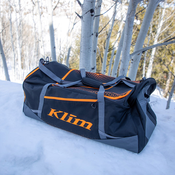 Drift Gear Bag - Black - Strike Orange
