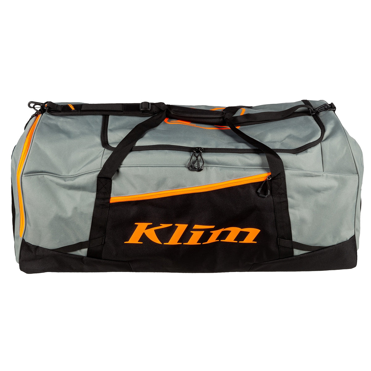 Drift Gear Bag - Slate Gray - Strike Orange
