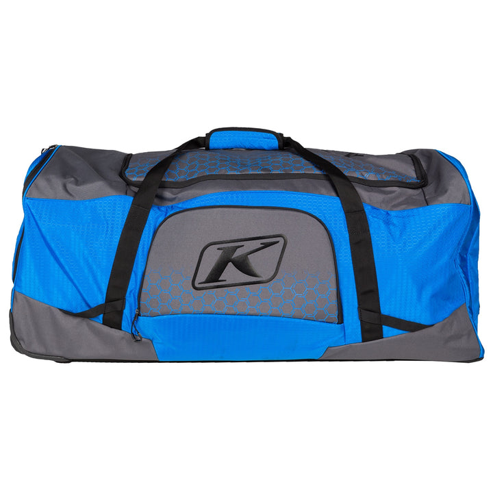 Team Gear Bag - Asphalt - Electric Blue Lemonade