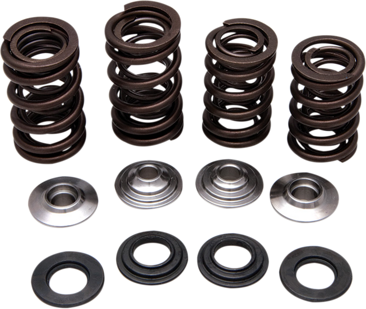 Kibblewhite 30-31050 Valve Spring Kit, 0.440-Inch Lift, Lightweight Racing for Honda