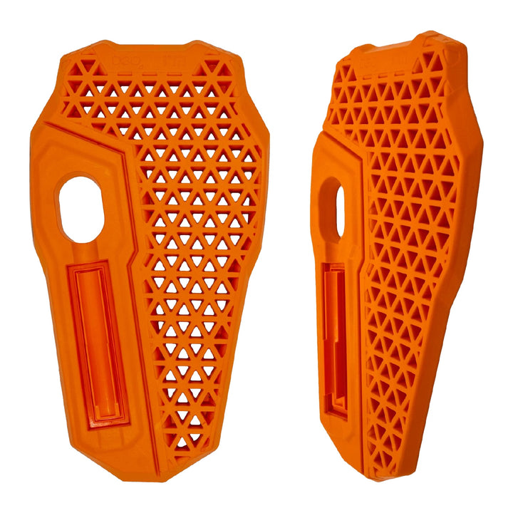 Klim Airbag Vest Compatible D3O Level 2 Back Protector - Orange