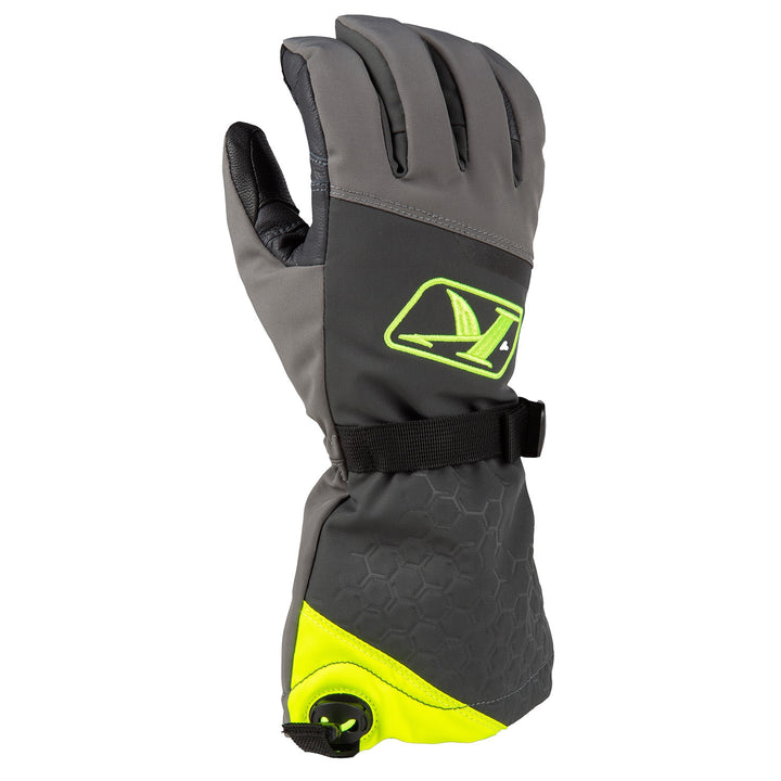 Powerxross Gauntlet Glove - Asphalt - Hi-Vis