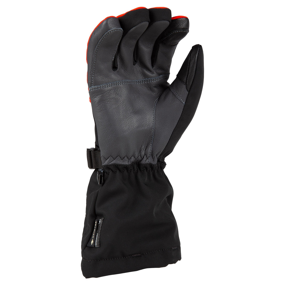 Powerxross Gauntlet Glove - Black - Fiery Red