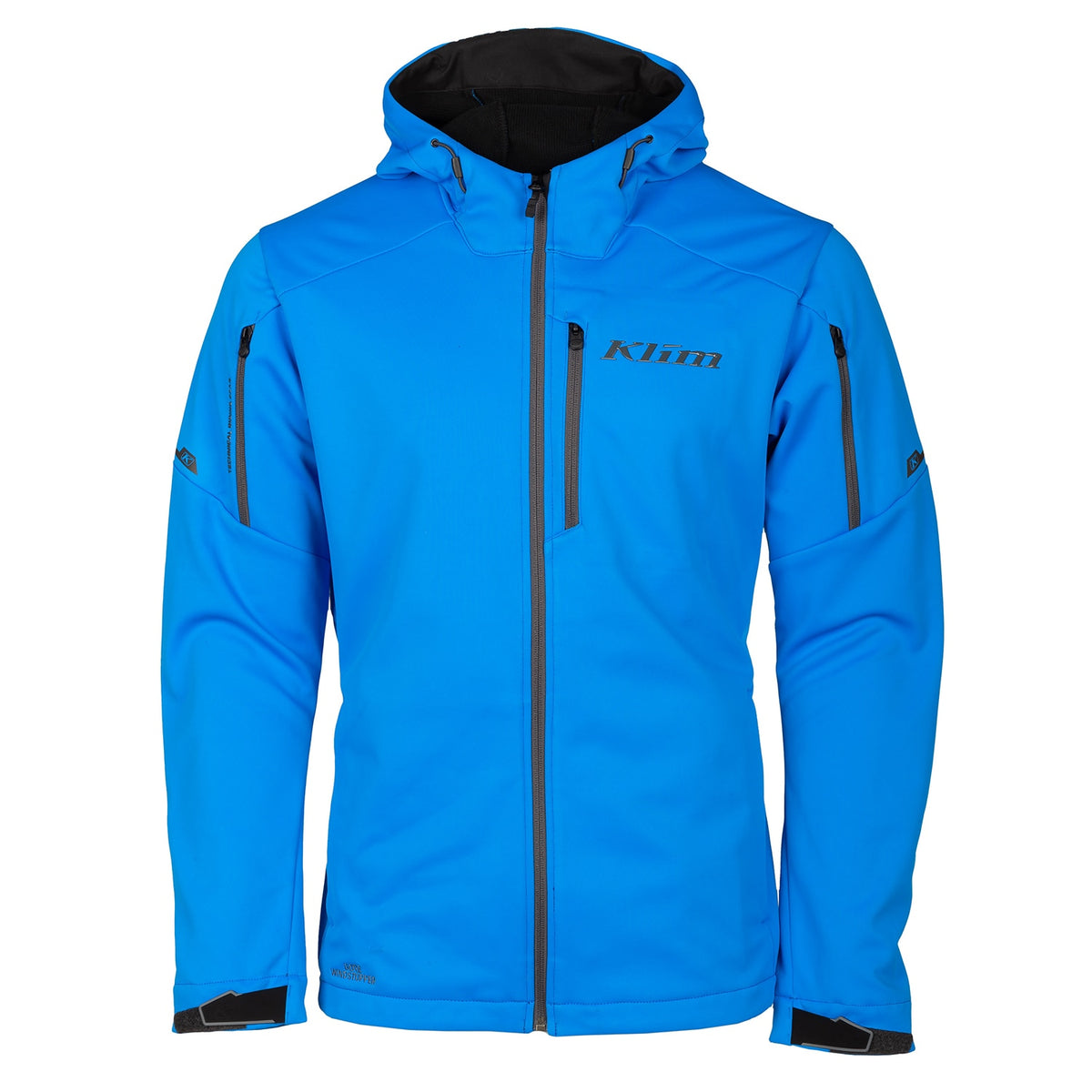Klim Inversion Jacket - Electric Blue Lemonade - Asphalt