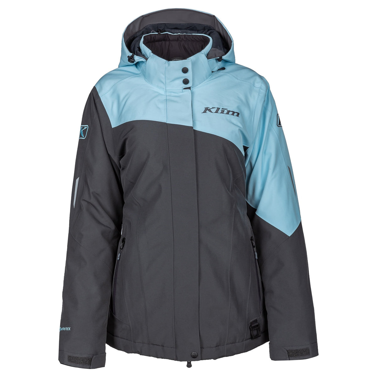 Klim Women's Allure Jacket - Asphalt - Crystal Blue