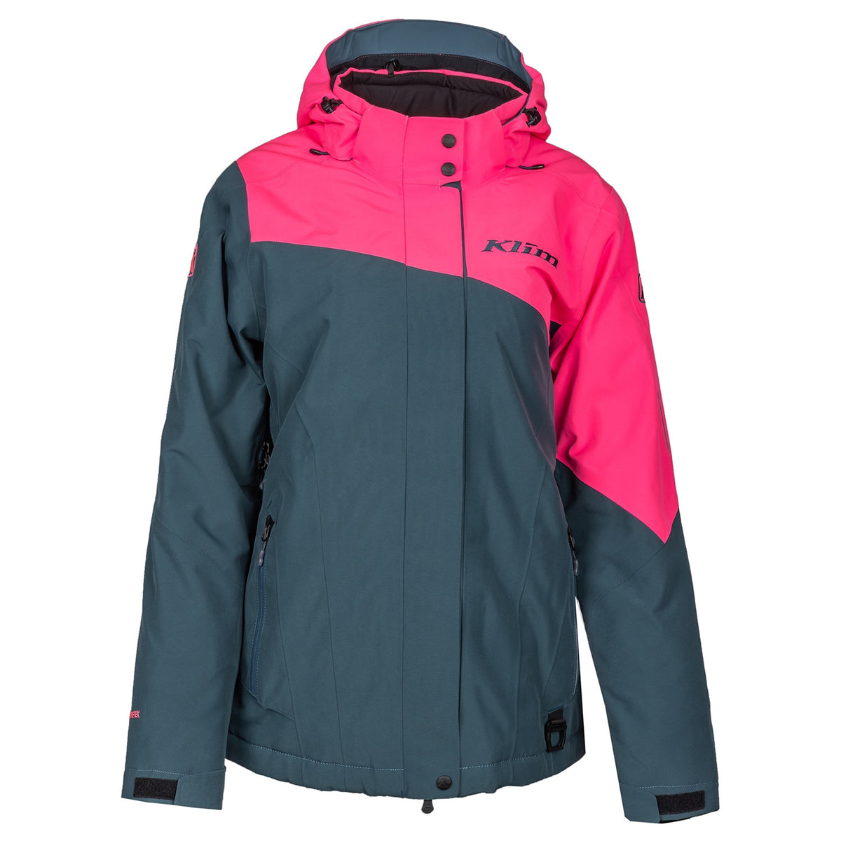 Klim Women's Allure Jacket - Petrol - Knockout Pink