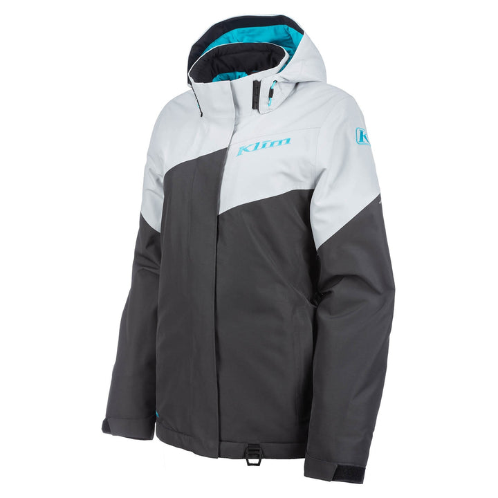 Allure Jacket - Asphalt - Scuba Blue