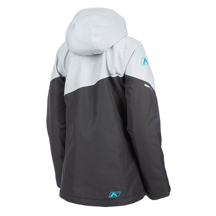 Allure Jacket - Asphalt - Scuba Blue