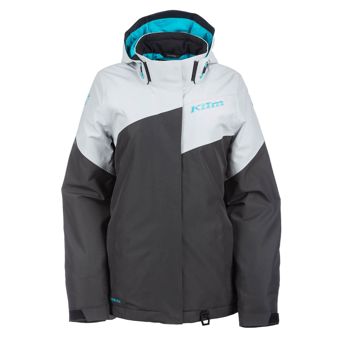 Allure Jacket - Asphalt - Scuba Blue