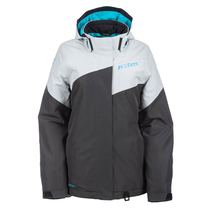 Allure Jacket - Asphalt - Scuba Blue
