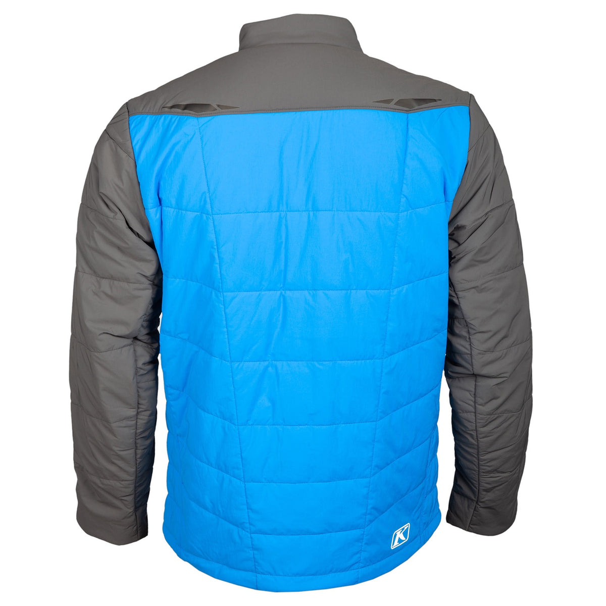 Override Jacket - Asphalt - Electric Blue Lemonade