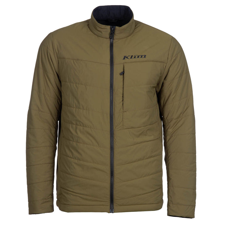Override Jacket - Dark Olive - Black
