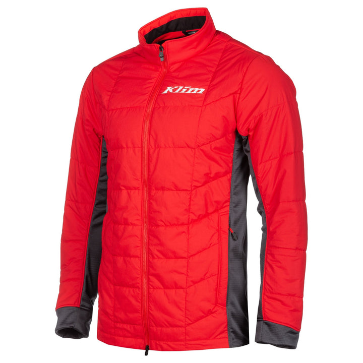 Override Alloy Jacket - High Risk Red - Asphalt