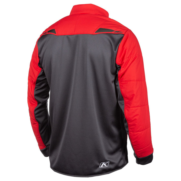 Override Alloy Jacket - High Risk Red - Asphalt