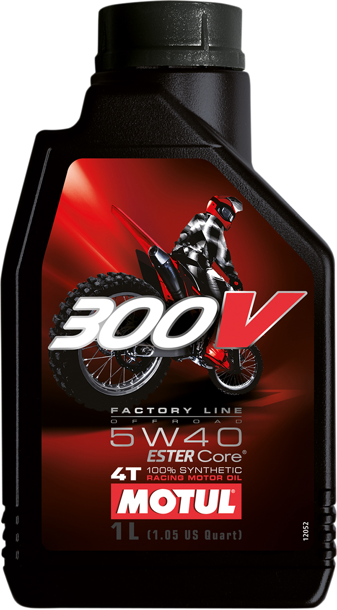Motul 300V Factory Line Offroad Synthetic 4T Engine Oil - 5W-40 - 1L