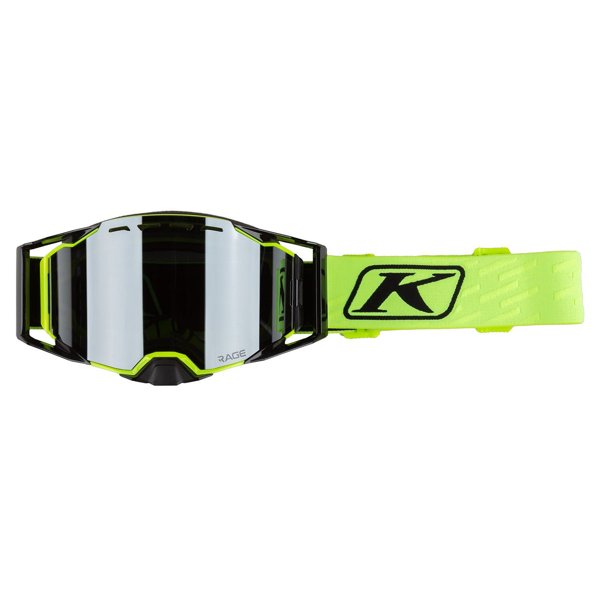 Rage Goggle - Fragment Hi-Vis Dark Smoke Silver Mirror
