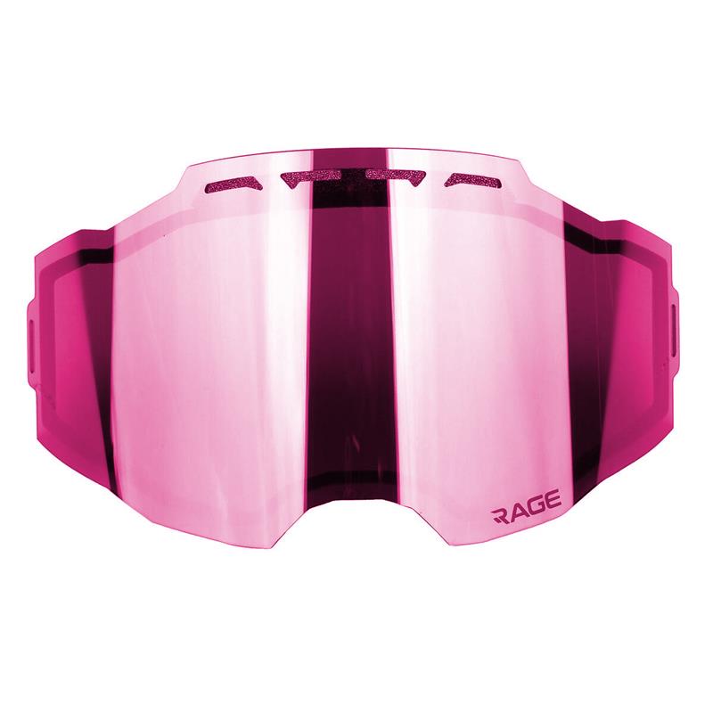 Rage Lens - Dark Smoke Pink Mirror