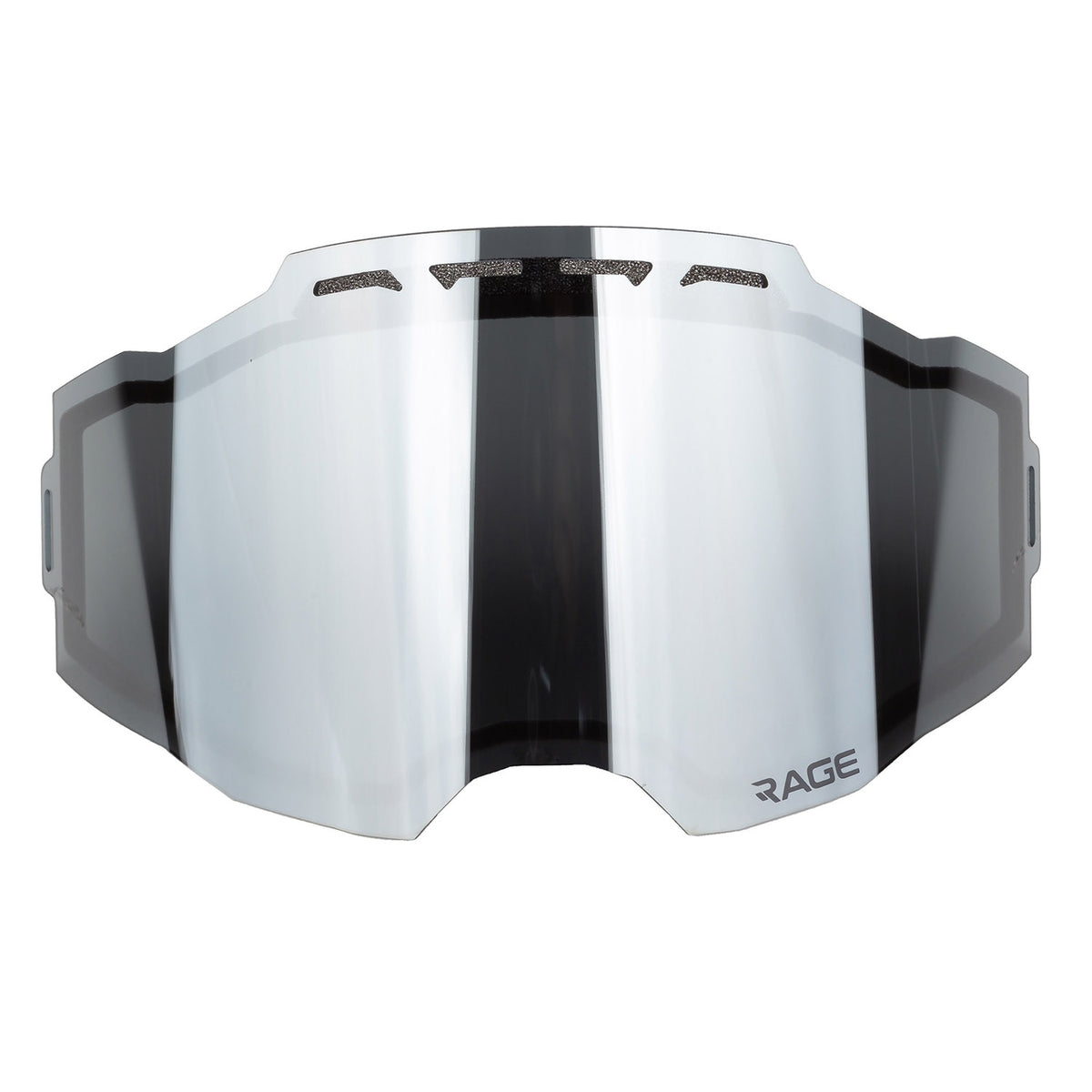 Rage Lens - Dark Smoke Silver Mirror