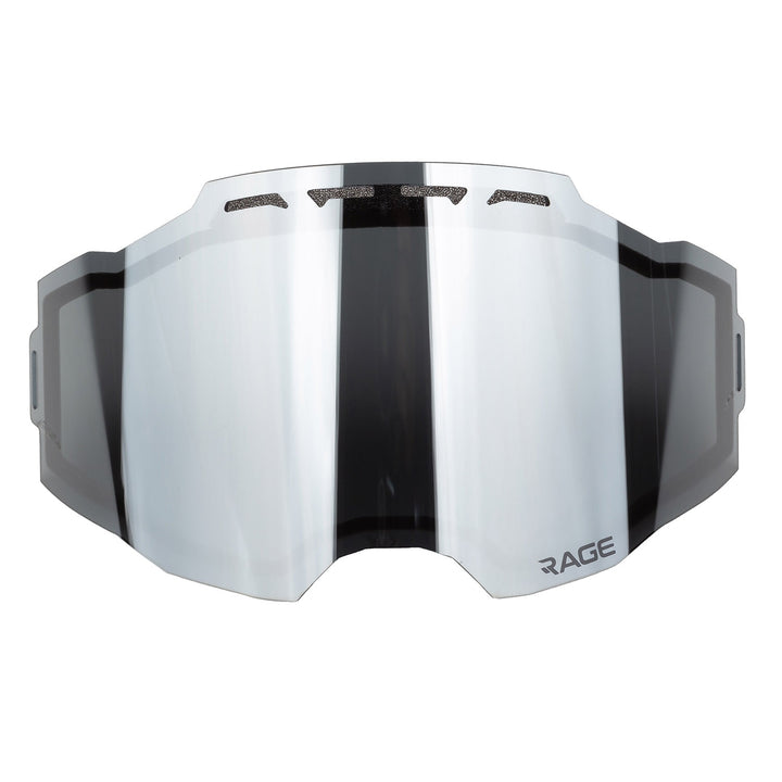 Rage Lens - Dark Smoke Silver Mirror