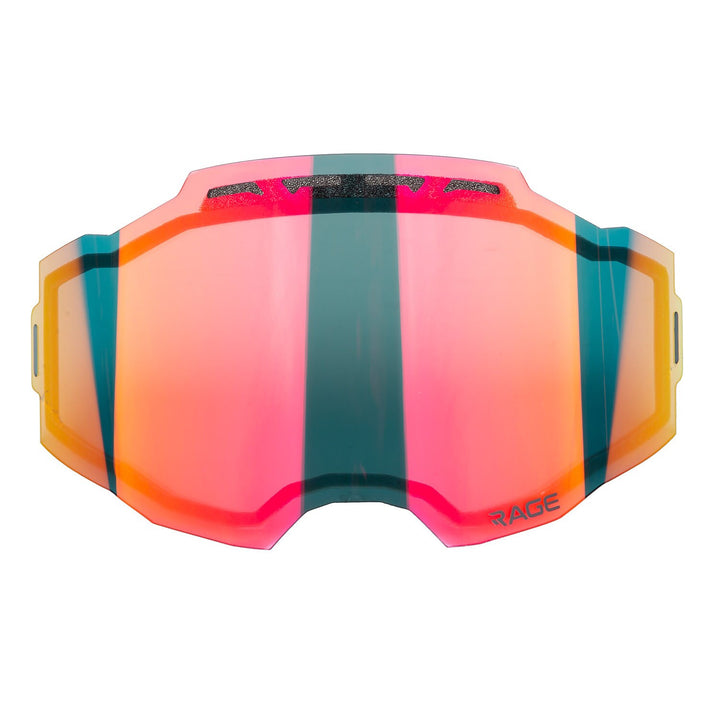 Rage Lens - Smoke Red Mirror