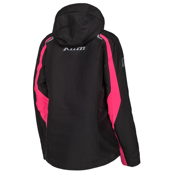 Klim Women's Flare Jacket - Black - Knockout Pink