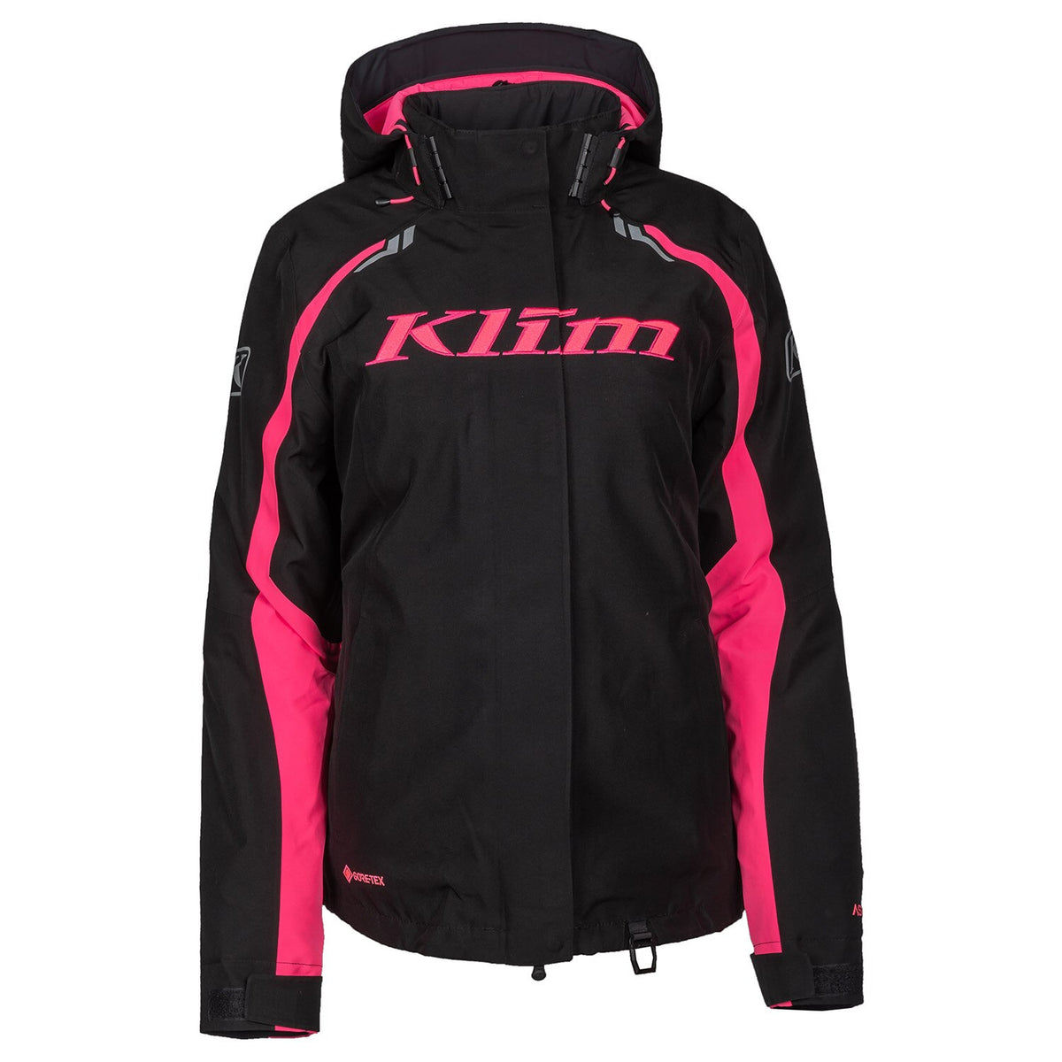 Klim Women's Flare Jacket - Black - Knockout Pink
