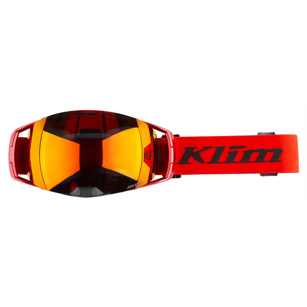Aeon Goggle - Fiery Red Dark Smoke Red Mirror