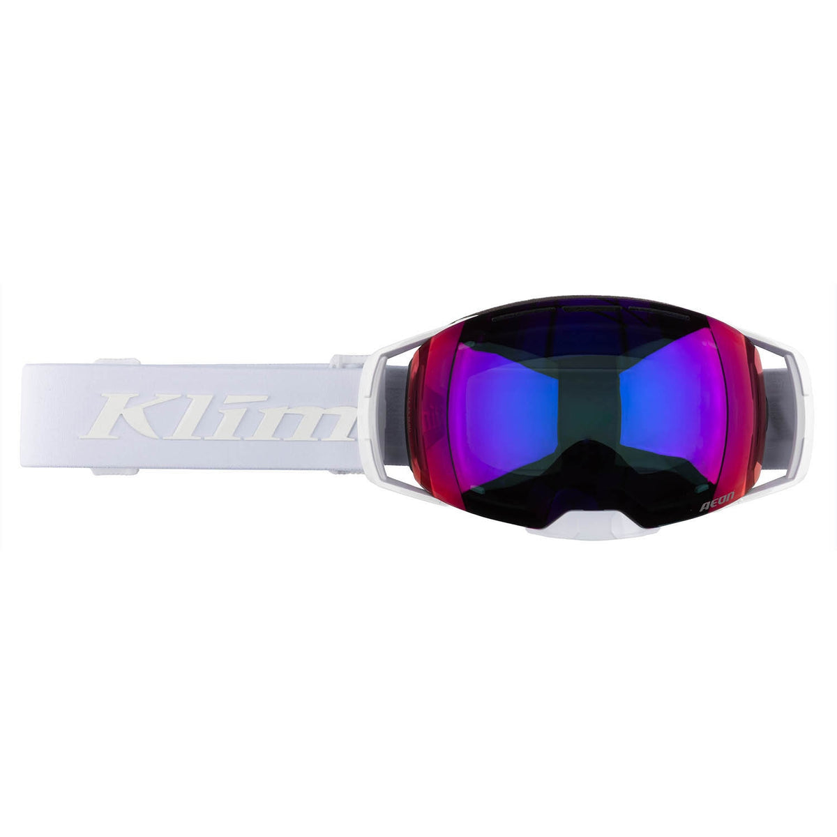 Aeon Goggle - White Blue Red Mirror