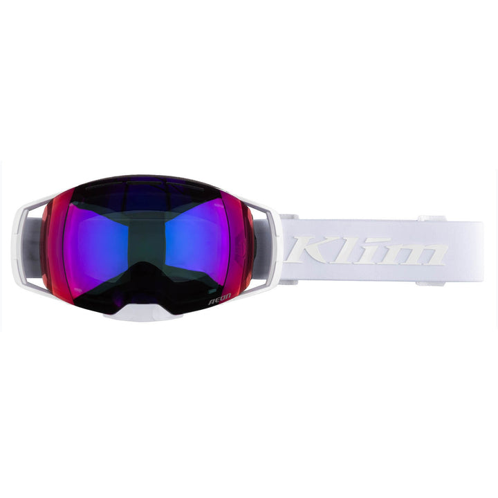 Aeon Goggle - White Blue Red Mirror