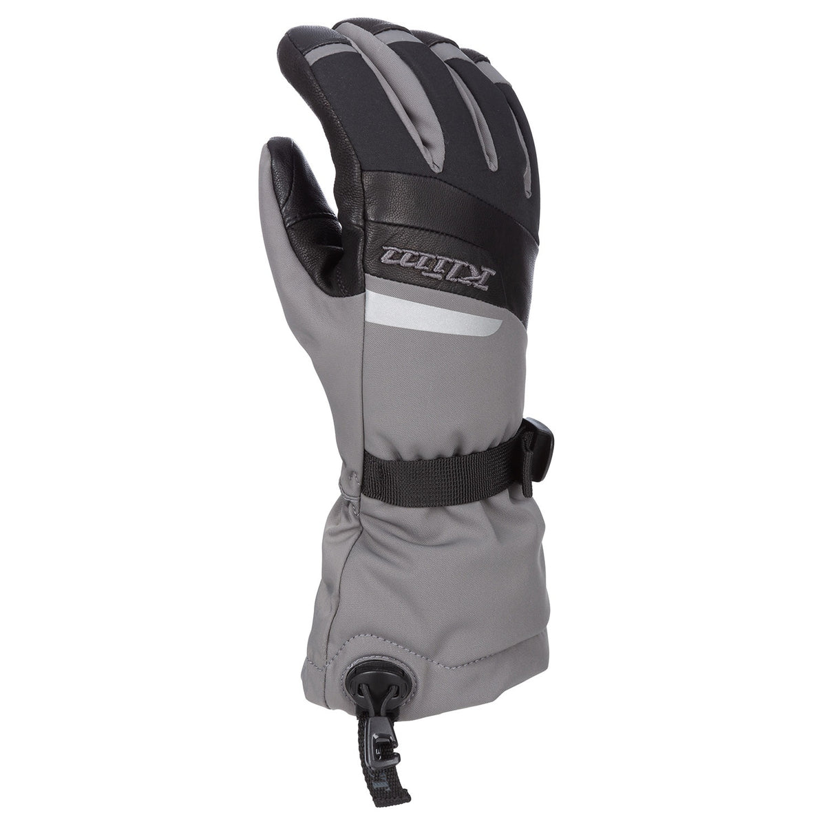 Radiate Gauntlet Glove - Castlerock Gray - Black