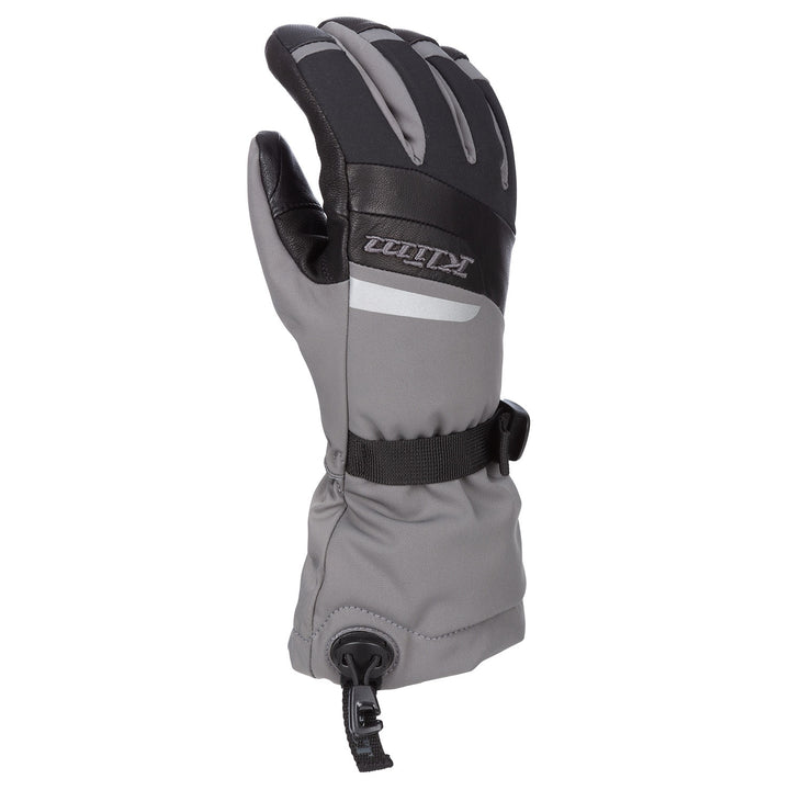 Radiate Gauntlet Glove - Castlerock Gray - Black