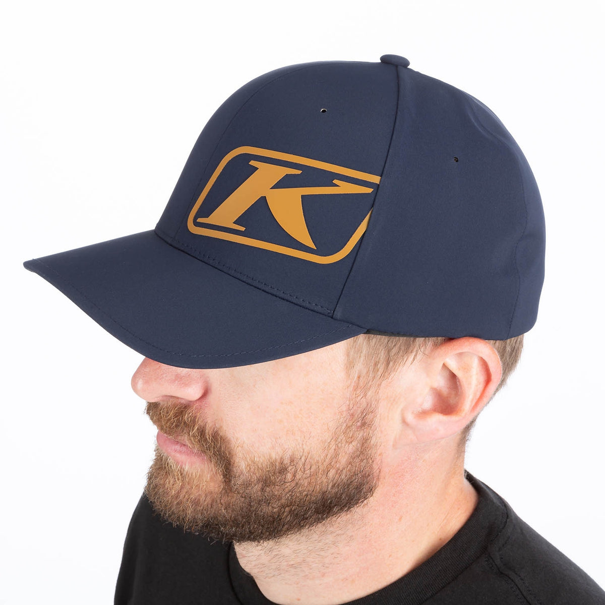 Klim Rider Hat Delta - Dress Blues - Golden Brown