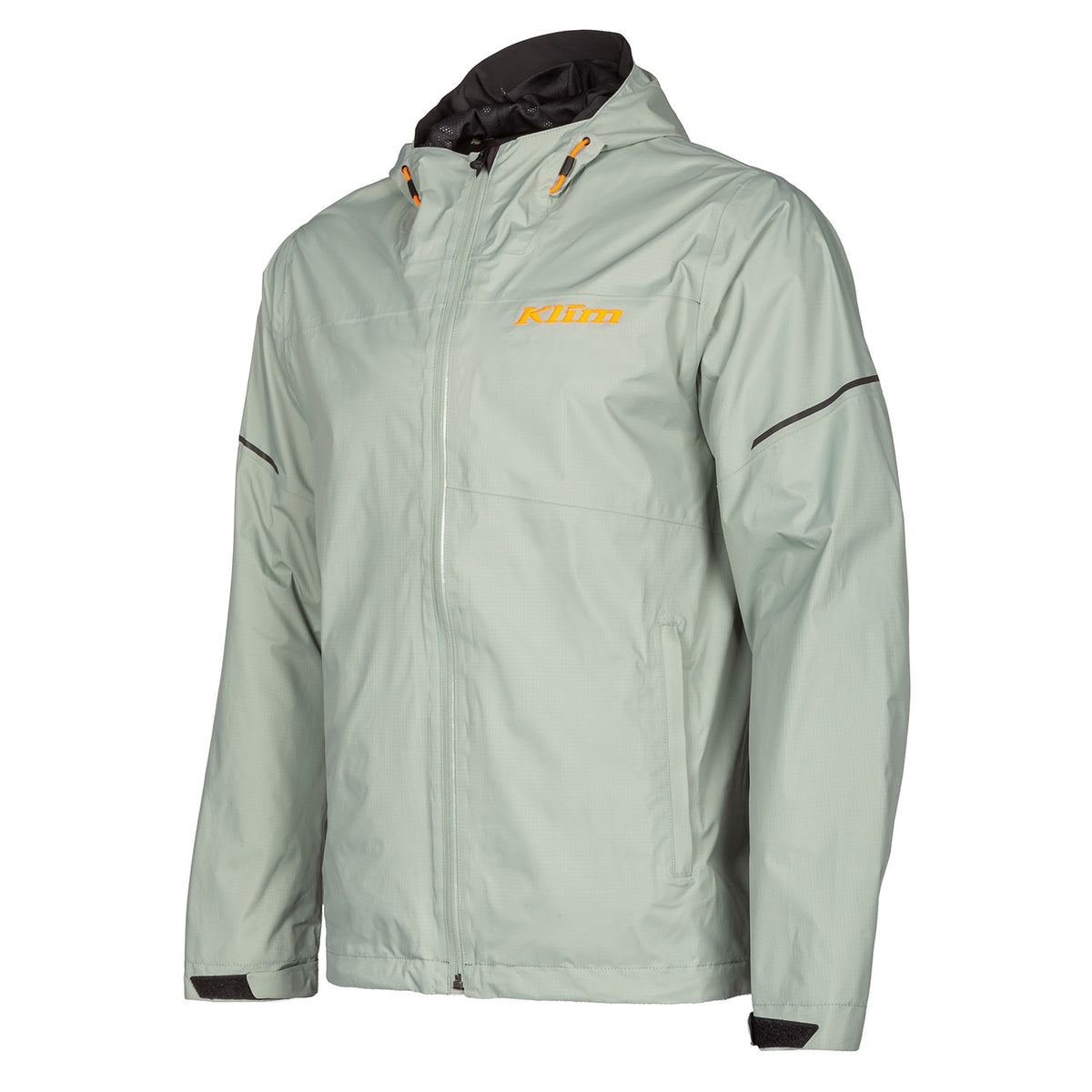 Klim Stash Jacket - Slate Gray - Strike Orange