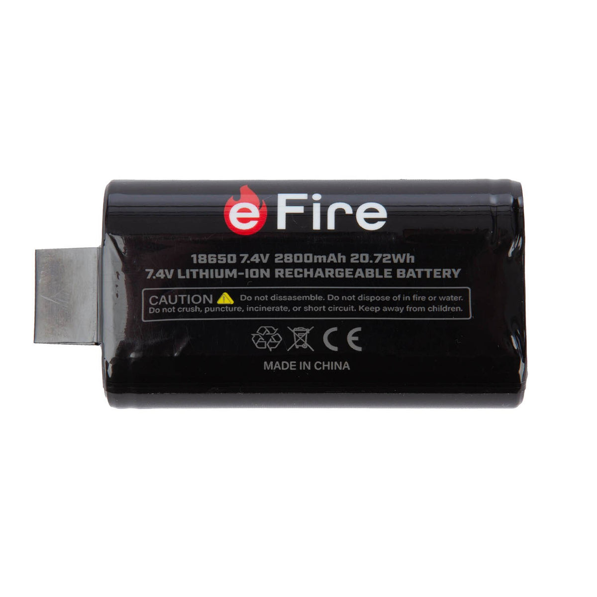 eFire Goggle Battery - Black