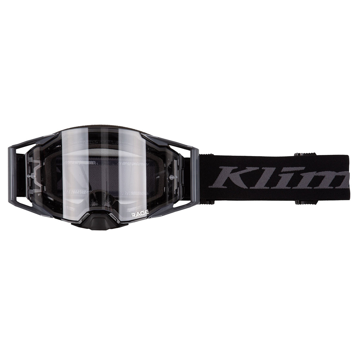 Klim Rage Off-Road Goggle - Black Clear Lens