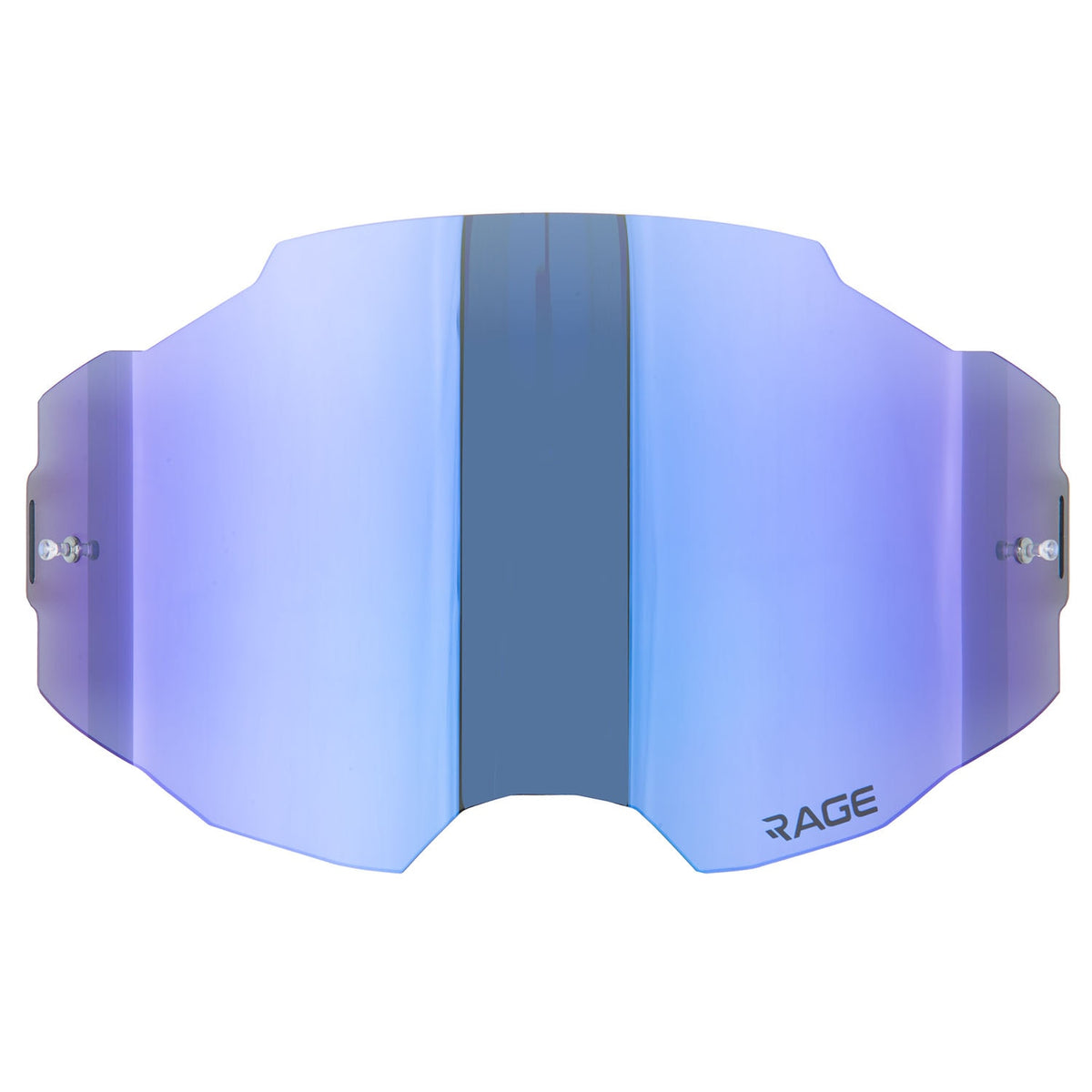 Klim Rage Lens (Off-Road) - Dark Smoke Blue Mirror
