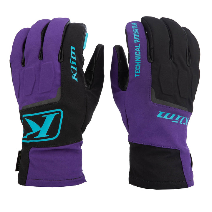 Spool Glove - Heliotrope - Scuba Blue