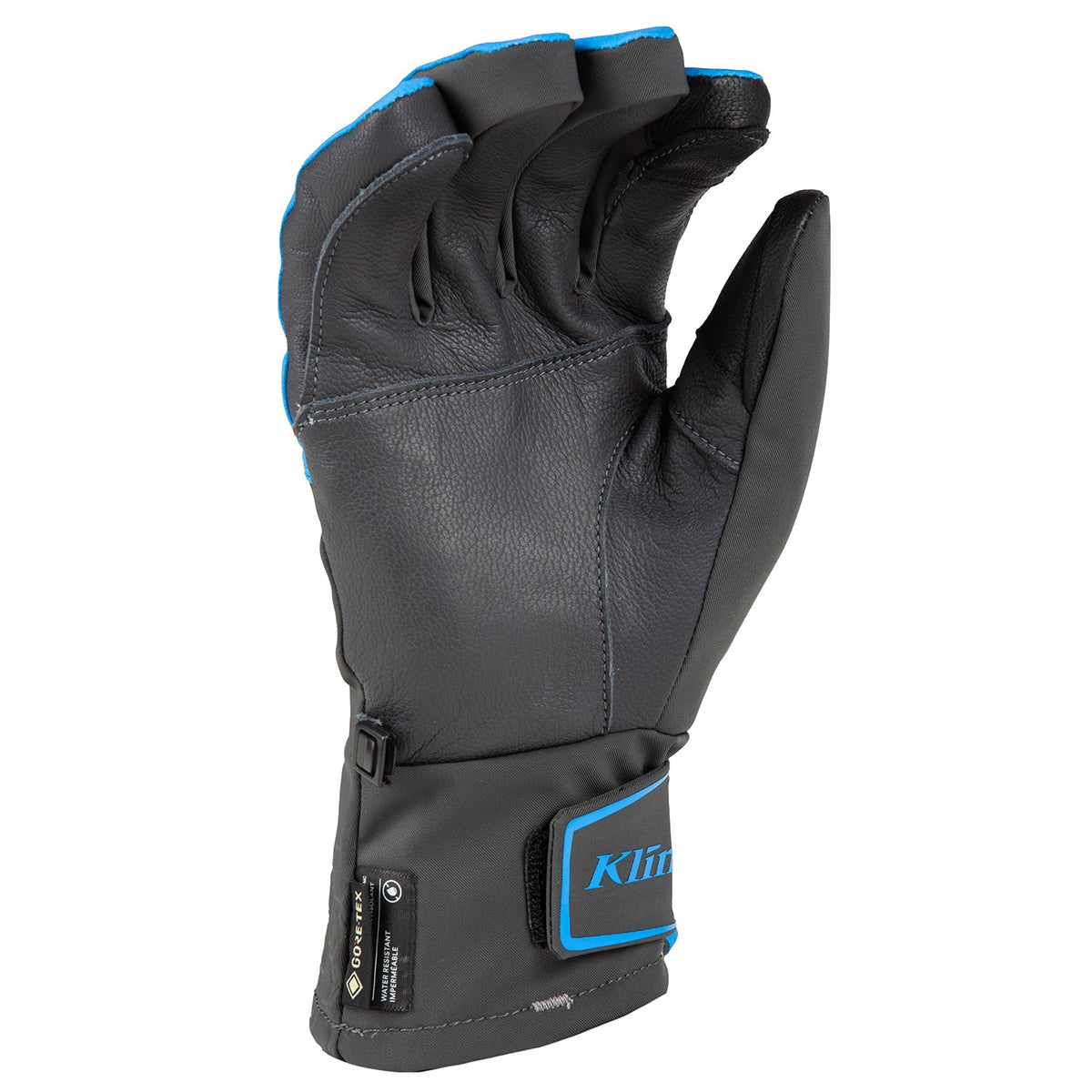 Powerxross Glove - Asphalt - Electric Blue Lemonade