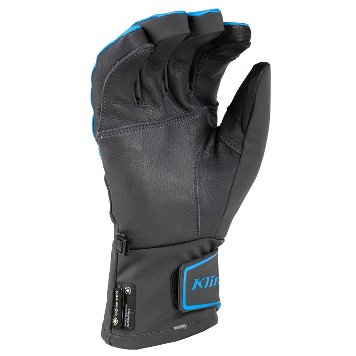 Powerxross Glove - Asphalt - Electric Blue Lemonade