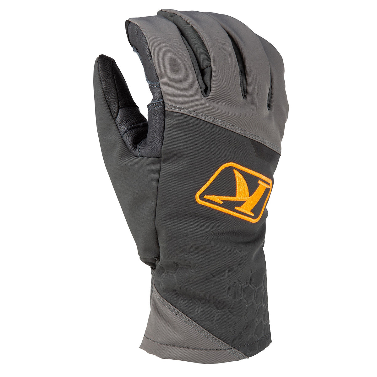 Powerxross Glove - Asphalt - Strike Orange