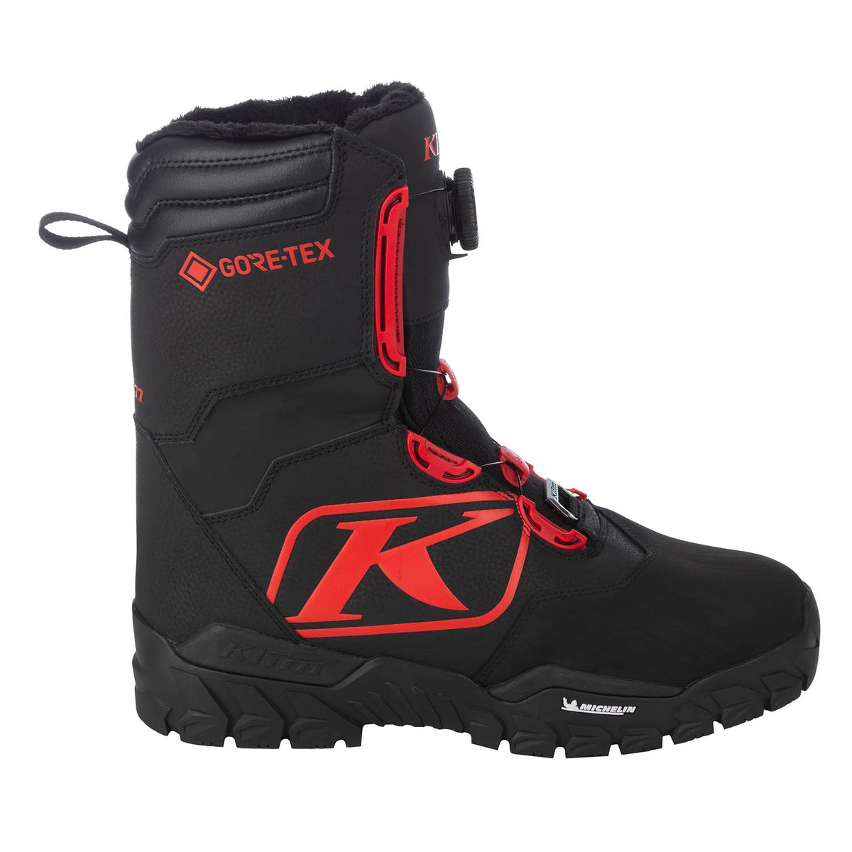 Force GTX BOA Boot - Black - Fiery Red