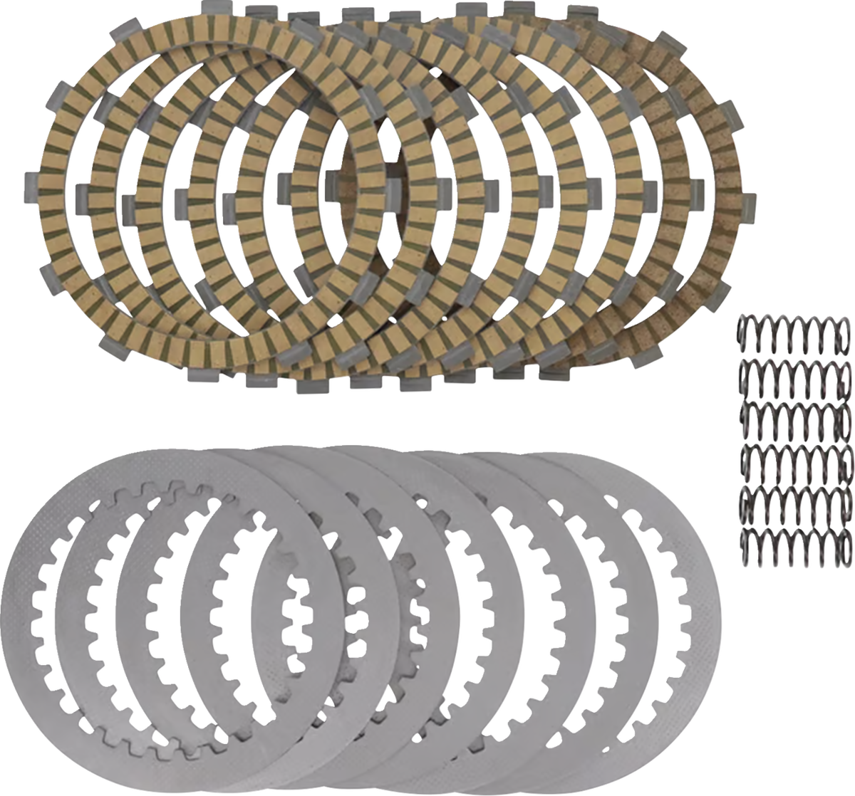 PROX Clutch Plate Set for Gas Gas, Husaberg, Husqvarna and KTM - 16.CPS64012